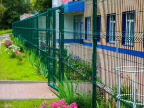 3D заборы для детского сада 80 метров фото в Навашино