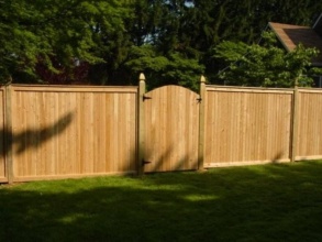 Деревянный забор сплошной 12 метров фото в Навашино