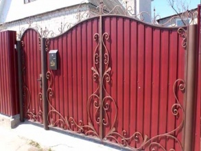 Калитка - пример 1 фото в Навашино