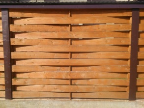 Деревянный забор плетёнка 12 метров фото в Навашино